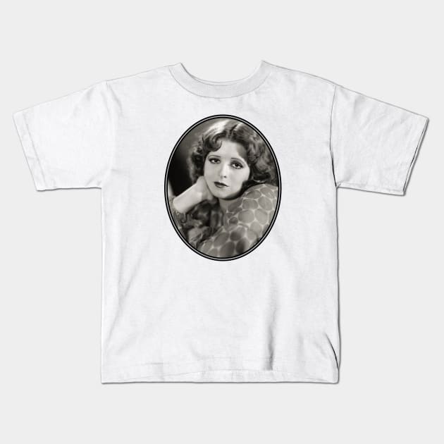 Clara Bow: The Original It Girl Kids T-Shirt by Noir-N-More